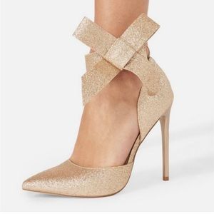 Lucia Bow Strap Pump